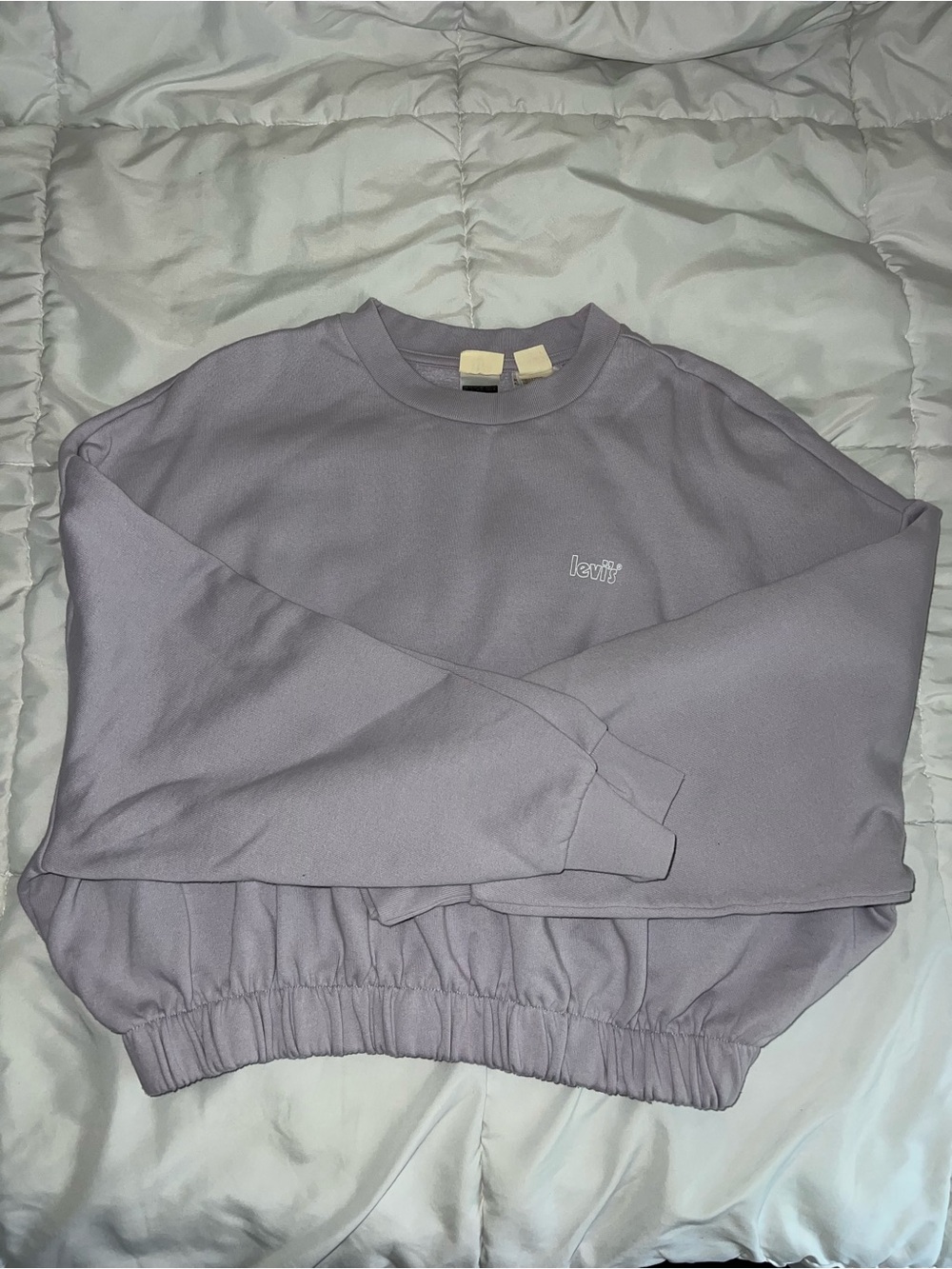 Levi's Women's Light Lavender Crewneck Sweatshirt